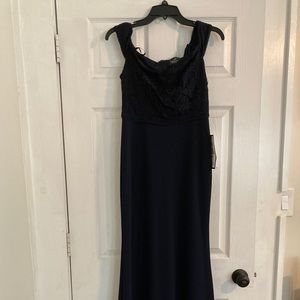 Adrianna Papell off the shoulder Evening Gown